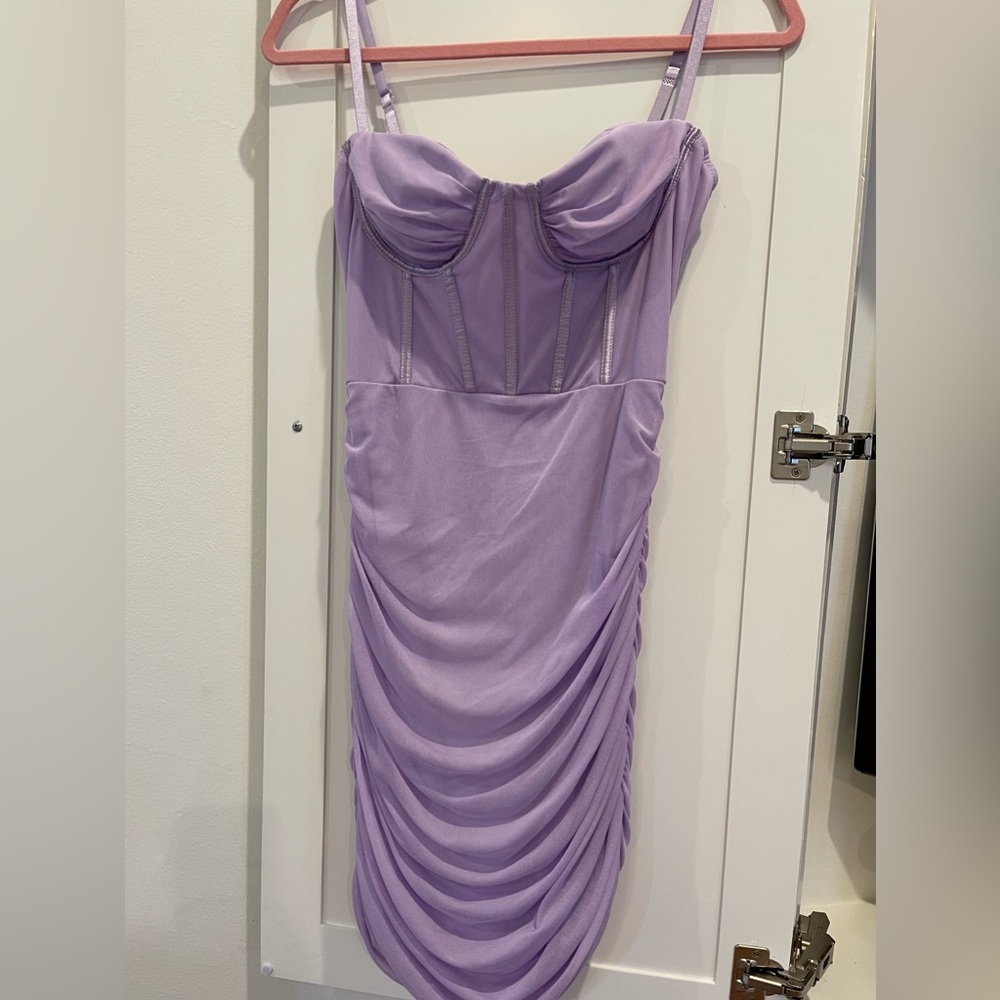 Sexy Purple Club Dress